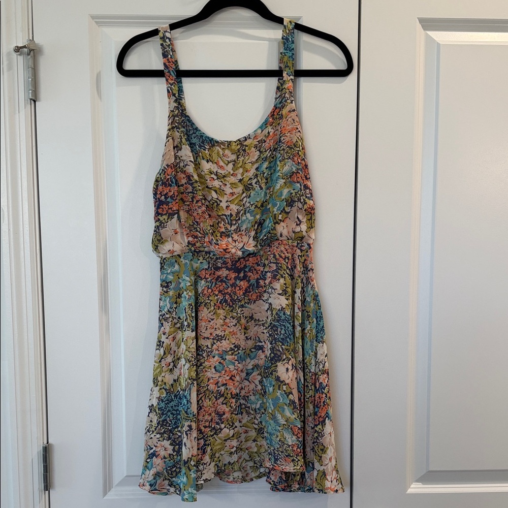 Gently Worn Lucca Couture Floral Minidress